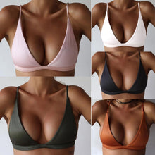 Load image into Gallery viewer, Summer Sexy Bikinis Women Swimsuit High Waisted Bathing Suits Swim Halter Push Up Bikini Padded Bra Bralette Swimwear