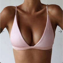 Load image into Gallery viewer, Summer Sexy Bikinis Women Swimsuit High Waisted Bathing Suits Swim Halter Push Up Bikini Padded Bra Bralette Swimwear, M, L, S, XL