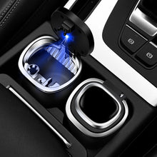 Load image into Gallery viewer, 2 PCS  Car Ashtray With Cover Hanging Invisible With LED Light Car Ashtray, 2 PCS Car Ashtray