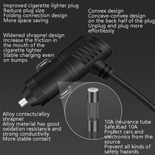 Load image into Gallery viewer, Car Charger Cigarette Lighter 1 In 3 Mobile Phone USB Car Charger, White, Black