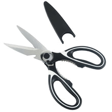 Load image into Gallery viewer, 4 PCS Kitchen Scissors Multi-Function Home Stainless Steel Scissors, 4 in 1 Kitchen Scissors