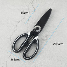 Load image into Gallery viewer, 4 PCS Kitchen Scissors Multi-Function Home Stainless Steel Scissors, 4 in 1 Kitchen Scissors