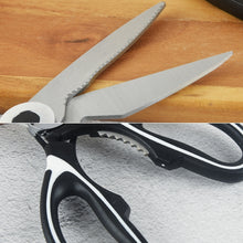 Load image into Gallery viewer, 4 PCS Kitchen Scissors Multi-Function Home Stainless Steel Scissors, 4 in 1 Kitchen Scissors