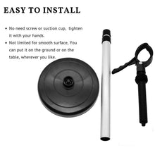 Load image into Gallery viewer, Stainless Steel Hair Dryer Storage Bracket Lazy Hair Dryer Hairdressing Bracket, Landing Models, Suction Cup 1, Suction Cup 2