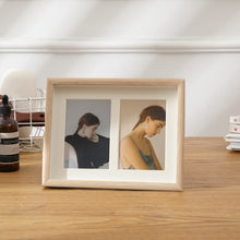Load image into Gallery viewer, Wooden Wall-Mounted Pendulum Dual-Purpose Combination Photo Frame Style：, 8 inch, Two Frame, Three Frame, Four Frame Horizontal, Four Frame Vertical