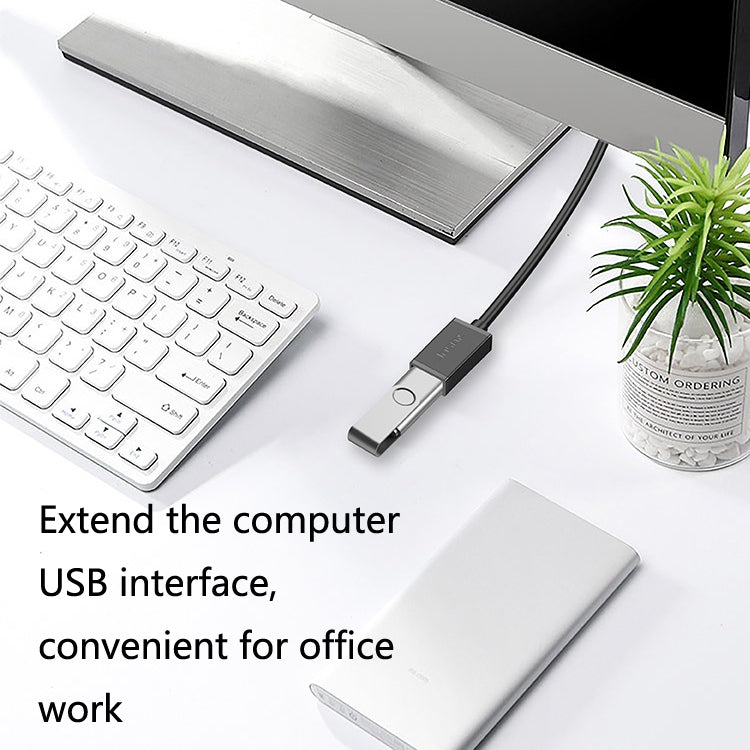 Jasoz USB Male to Female Oxygen-Free Copper Core Extension Data Cable, Colour: Black 0.5m, Black 0.5m, Black 1m, Black 1.5m, Black 2m, Black 3m, Black 5m, Dark Blue 0.5m, Dark Blue 1m, Dark Blue 1.5m, Dark Blue 2m, Dark Blue 3m, Dark Blue 5m, Black 8m ...