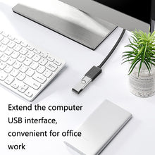 Load image into Gallery viewer, Jasoz USB Male to Female Oxygen-Free Copper Core Extension Data Cable, Colour: Black 0.5m, Black 0.5m, Black 1m, Black 1.5m, Black 2m, Black 3m, Black 5m, Dark Blue 0.5m, Dark Blue 1m, Dark Blue 1.5m, Dark Blue 2m, Dark Blue 3m, Dark Blue 5m, Black 8m ...