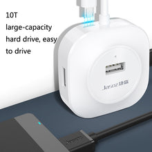 Load image into Gallery viewer, Jasoz High-Speed USB2.0 4-Ports HUB 1 to 4 Docking HUB, Black 0.3m, Black 0.5m, Black 1.2m, White 0.3m, White 0.5m, White 1.2m