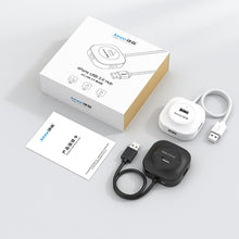 Load image into Gallery viewer, Jasoz High-Speed USB2.0 4-Ports HUB 1 to 4 Docking HUB, Black 0.3m, Black 0.5m, Black 1.2m, White 0.3m, White 0.5m, White 1.2m