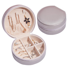 Load image into Gallery viewer, SH789-12 PU Leather Simple Jewelry Storage Box, White, Light Pink, Champagne Gold