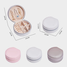 Load image into Gallery viewer, SH789-12 PU Leather Simple Jewelry Storage Box, White, Light Pink, Champagne Gold