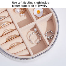 Load image into Gallery viewer, SH789-12 PU Leather Simple Jewelry Storage Box, White, Light Pink, Champagne Gold