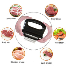 Load image into Gallery viewer, 48 Pneumatizer With Handle Tender Meat Knuckle Utensils Kitchen Tool Barbecue Meat, 48-pin  20A48