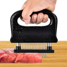 Load image into Gallery viewer, 48 Pneumatizer With Handle Tender Meat Knuckle Utensils Kitchen Tool Barbecue Meat, 48-pin  20A48