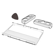 Load image into Gallery viewer, DOBE TNS-1133B Host Protection Kit + Left And Right Handle Crystal Anti-Fall Protection Cover For Switch OLED, TNS-1133B(Transparent Color)