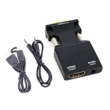 Load image into Gallery viewer, HW-2217 VGA to HDMI Converter With Audio Computer Host to HD Converter