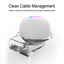 Load image into Gallery viewer, JP02Y Wall-Mounted / Desktop Acrylic Bracket For Apple HomePod Mini, For Apple HomePod Mini