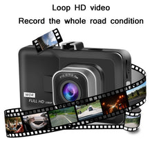 Load image into Gallery viewer, 3.0 Inch HD 1080P Wide-Angle Driving Recorder With Reversing Image Specification：, Normal Definition Single Record（Black）, HD Single Record（Black）, HD Double Record（Black）