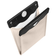 Load image into Gallery viewer, Car Trash Can Storage Bag Hanging Paste With LED Light Garbage Bag, Paste Black, Paste Brown, Paste Beige, Paste Red