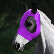 Load image into Gallery viewer, MMZ-001 Breathable Horse Mask Mosquito Insect And Fly Mask Equestrian Supplies