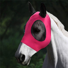 Load image into Gallery viewer, MMZ-001 Breathable Horse Mask Mosquito Insect And Fly Mask Equestrian Supplies