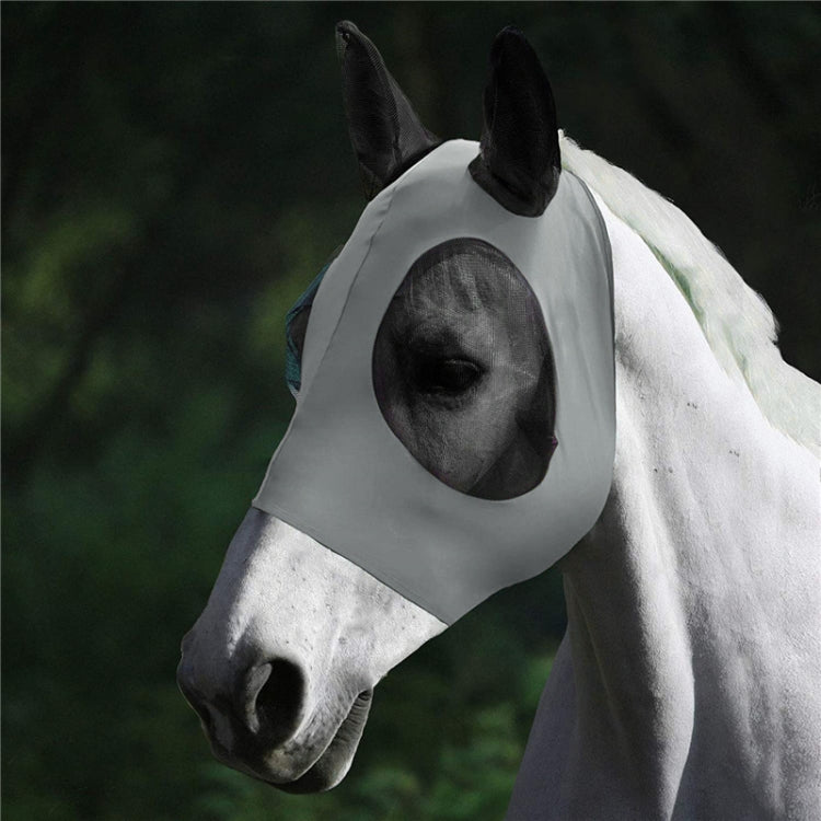 MMZ-001 Breathable Horse Mask Mosquito Insect And Fly Mask Equestrian Supplies