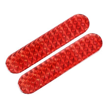 Load image into Gallery viewer, 10 Sets High-brightness Laser Reflective Strip Warning Tape Decal Car Reflective Stickers Safety Mark, Red, Green, Blue, Yellow
