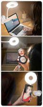 Load image into Gallery viewer, YAGE YG-8102 2W 18LEDs Touch Switch 3-Level Dimming Clip Desk Lamp Eye Protection LED Light