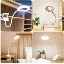 Load image into Gallery viewer, YAGE YG-8102 2W 18LEDs Touch Switch 3-Level Dimming Clip Desk Lamp Eye Protection LED Light