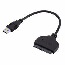 Load image into Gallery viewer, 2.5-Inch USB To SATA Hard Drive Transfer SSD Hard Disk Play Passenger Cloud Data Cable, USB To SATA