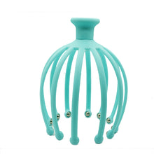 Load image into Gallery viewer, 12 Claw Head Massager Octopus Rotating Ball Relaxing Massager
