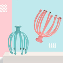 Load image into Gallery viewer, 12 Claw Head Massager Octopus Rotating Ball Relaxing Massager
