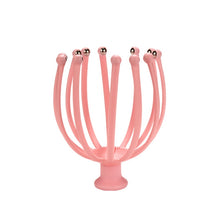Load image into Gallery viewer, 12 Claw Head Massager Octopus Rotating Ball Relaxing Massager