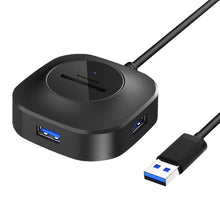 Load image into Gallery viewer, 3 x USB Port + TF/SD Card Reader Computer Notebook High-Speed Hub Splitter, H25-2.0, H25-3.0