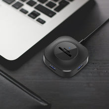 Load image into Gallery viewer, 3 x USB Port + TF/SD Card Reader Computer Notebook High-Speed Hub Splitter, H25-2.0, H25-3.0