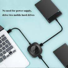 Load image into Gallery viewer, 3 x USB Port + TF/SD Card Reader Computer Notebook High-Speed Hub Splitter, H25-2.0, H25-3.0