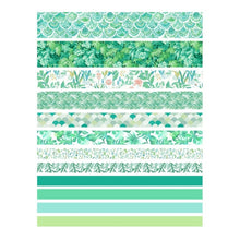 Load image into Gallery viewer, Antique And Paper Tape Hand Account DIY Decoration Material, Green Mint, Blue Trajectory, Geometric Patterns, Van Gogh Impression, Ancient Style, Syringe, Sakura Party, Flower Fragments