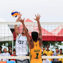 Load image into Gallery viewer, Polyethylene Knotted Four Wraped Sides Beach Volleyball Net For Competition / Training