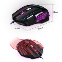 Load image into Gallery viewer, GAMING BLOODBAT GM02 7 Keys USB Wired Optoelectronics Game Mouse Digital Respiratory Lights Mouse