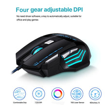 Load image into Gallery viewer, GAMING BLOODBAT GM02 7 Keys USB Wired Optoelectronics Game Mouse Digital Respiratory Lights Mouse