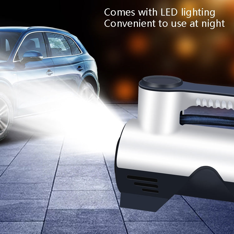 Car Inflatable Pump Portable Small Automotive Tire Refiner Pump, Style:, Wired Pointer With Lamp, Wired Digital Display With Lamp, Wireless Pointer With Lamp, Wireless Digital Display With Lamp, Wired Pointer Without Light