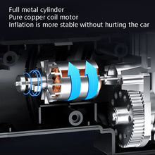 Load image into Gallery viewer, Car Inflatable Pump Portable Small Automotive Tire Refiner Pump, Style:, Wired Pointer With Lamp, Wired Digital Display With Lamp, Wireless Pointer With Lamp, Wireless Digital Display With Lamp, Wired Pointer Without Light