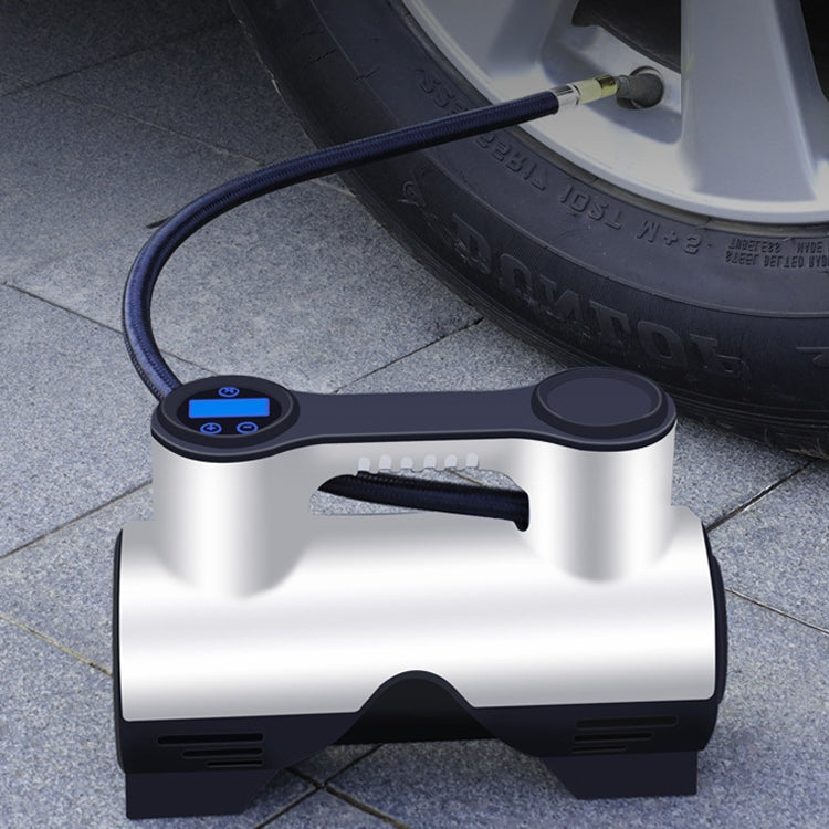 Car Inflatable Pump Portable Small Automotive Tire Refiner Pump, Style:, Wired Pointer With Lamp, Wired Digital Display With Lamp, Wireless Pointer With Lamp, Wireless Digital Display With Lamp, Wired Pointer Without Light