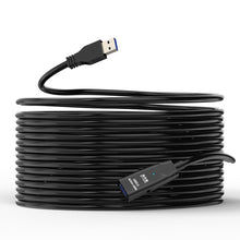 Load image into Gallery viewer, D.Y.TECH USB 3.0 Male To Female Extension Cable Double Shielded Chip Data Cable, Length:, 10m, 15m