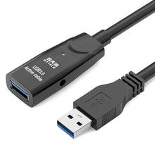 Load image into Gallery viewer, D.Y.TECH USB 3.0 Male To Female Extension Cable Double Shielded Chip Data Cable, Length:, 10m, 15m