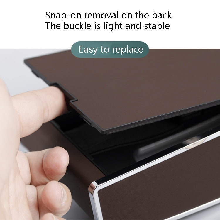 Car Clock Tissue Box Multi-Function Vehicle Instrument Table Paper Towel Box, Style:, Clock+Parking Card (Green), Clock+Parking Card (Ivory), Clock+Parking Card (Agate), Clock+Parking Card (Black), Clock+Parking Card (Gray)                             ...