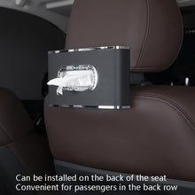 Load image into Gallery viewer, Car Clock Tissue Box Multi-Function Vehicle Instrument Table Paper Towel Box, Style:, Clock+Parking Card (Green), Clock+Parking Card (Ivory), Clock+Parking Card (Agate), Clock+Parking Card (Black), Clock+Parking Card (Gray)                             ...