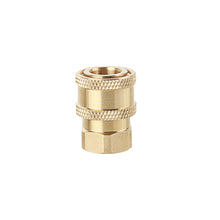 Load image into Gallery viewer, 2 PCS High-Pressure Water Sprinklers Live Connection And Quick Plug-In Sockets For Threaded Connection Of Washing Machine Nozzles, Inner G1/4, Internal M14x1.5mm