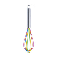 Load image into Gallery viewer, 10 PCS Silicone Egg Beater Home Egg Mixer Kitchen Gadgets Cream Baking Tools, 12 inch Colorful, 10 inch Colorful, 8 inch Colorful, 12 inch Black, 10 inch Black, 8 inch Black, 12 inch Blue, 10 inch Blue, 8 inch Blue, 12 inch Red, 10 inch Red, 8 inch Red...