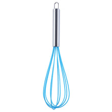 Load image into Gallery viewer, 10 PCS Silicone Egg Beater Home Egg Mixer Kitchen Gadgets Cream Baking Tools, 12 inch Colorful, 10 inch Colorful, 8 inch Colorful, 12 inch Black, 10 inch Black, 8 inch Black, 12 inch Blue, 10 inch Blue, 8 inch Blue, 12 inch Red, 10 inch Red, 8 inch Red...